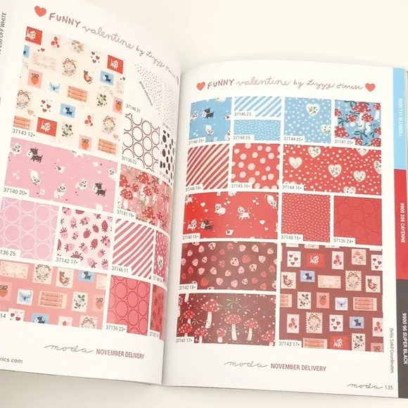 3/$15 Paper Crafting Moda Piece Fabric Catalog - Picture 13 of 16